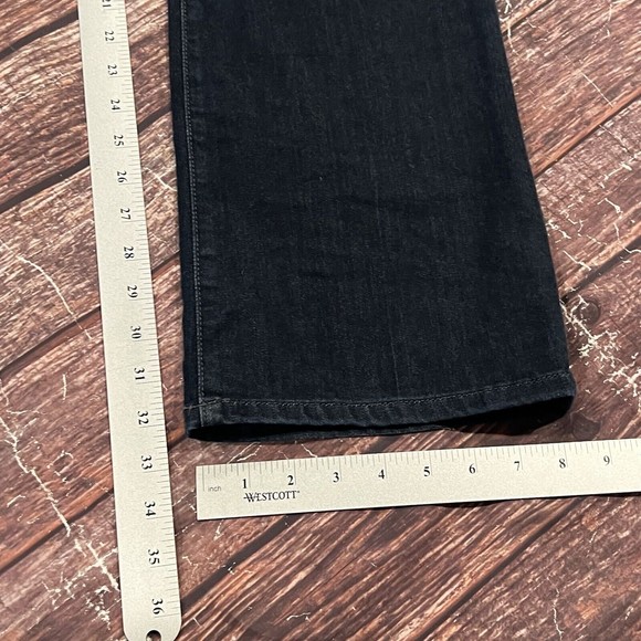 Joes Women Blue Curvy Bootcut Dark Taylor Wash Denim Jeans Size 32 (34X32) - Picture 14 of 16